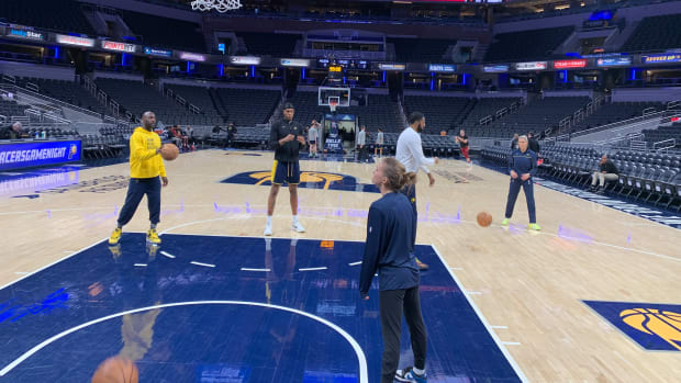 Indiana Pacers center Myles Turner